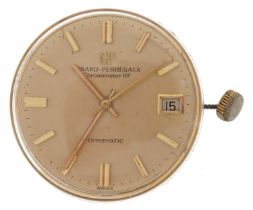 Girard Perregaux, gentlemen's Girard Perregaux Giromatic chronometer wristwatch movement with date