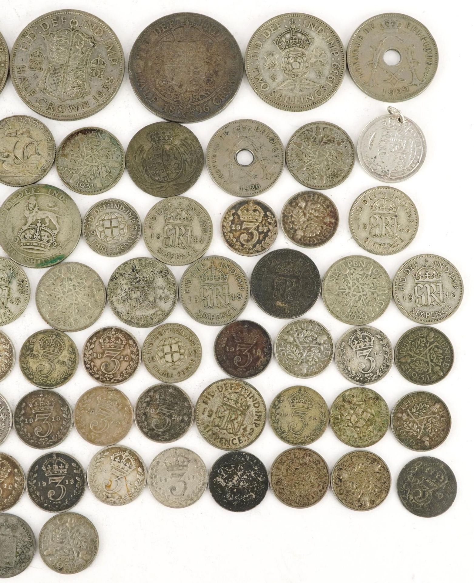 Victorian and later British coinage including half crowns and threepenny bits : For further - Image 3 of 3
