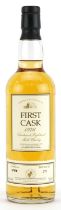Bottle of First Cask 1976 Glenturret Highland 18 Year Old Malt whisky, cask number 1088, bottle