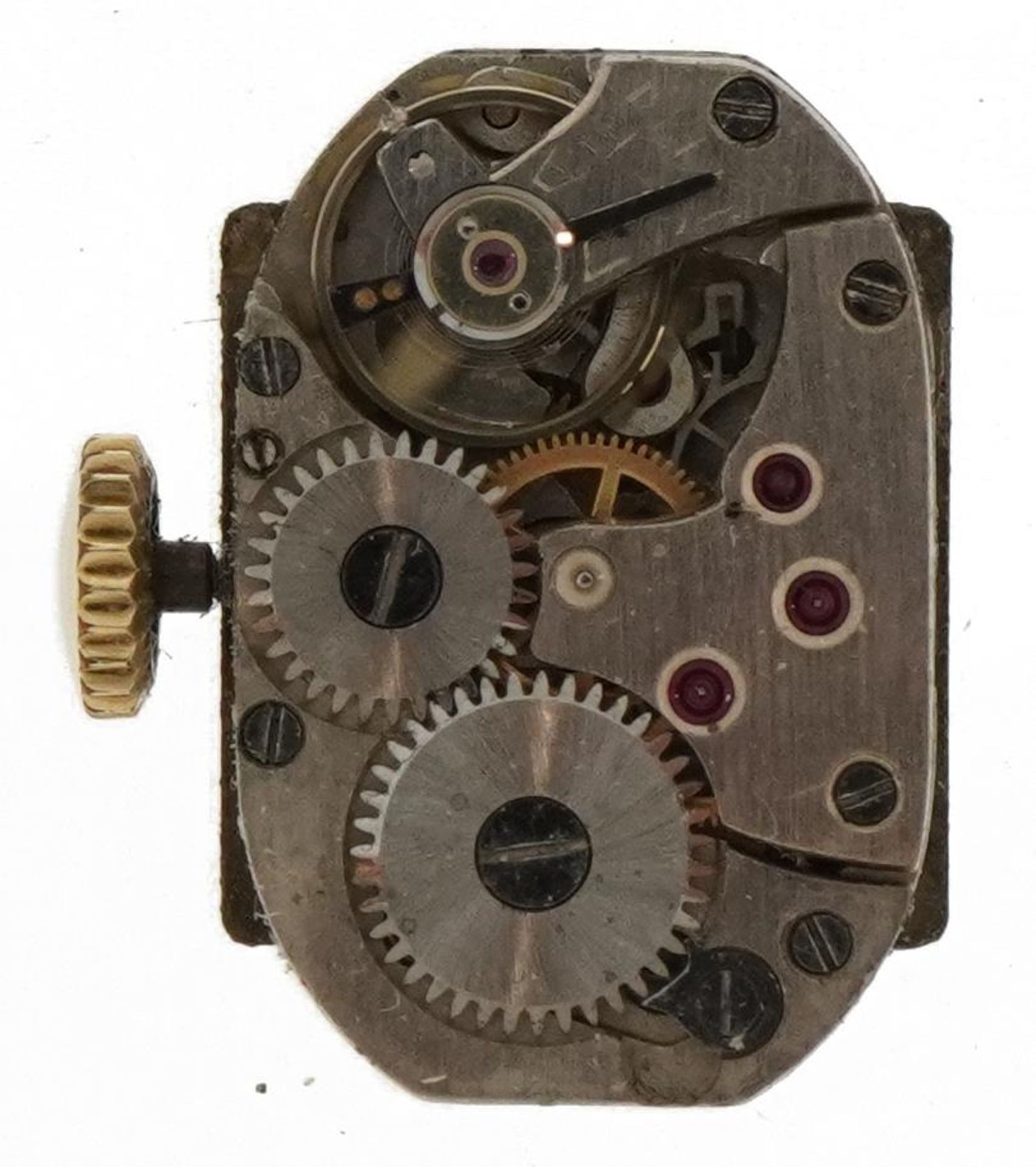 Boldor, ladies Art Deco 18ct gold manual wristwatch, 15mm wide : For further information on this lot - Image 5 of 6