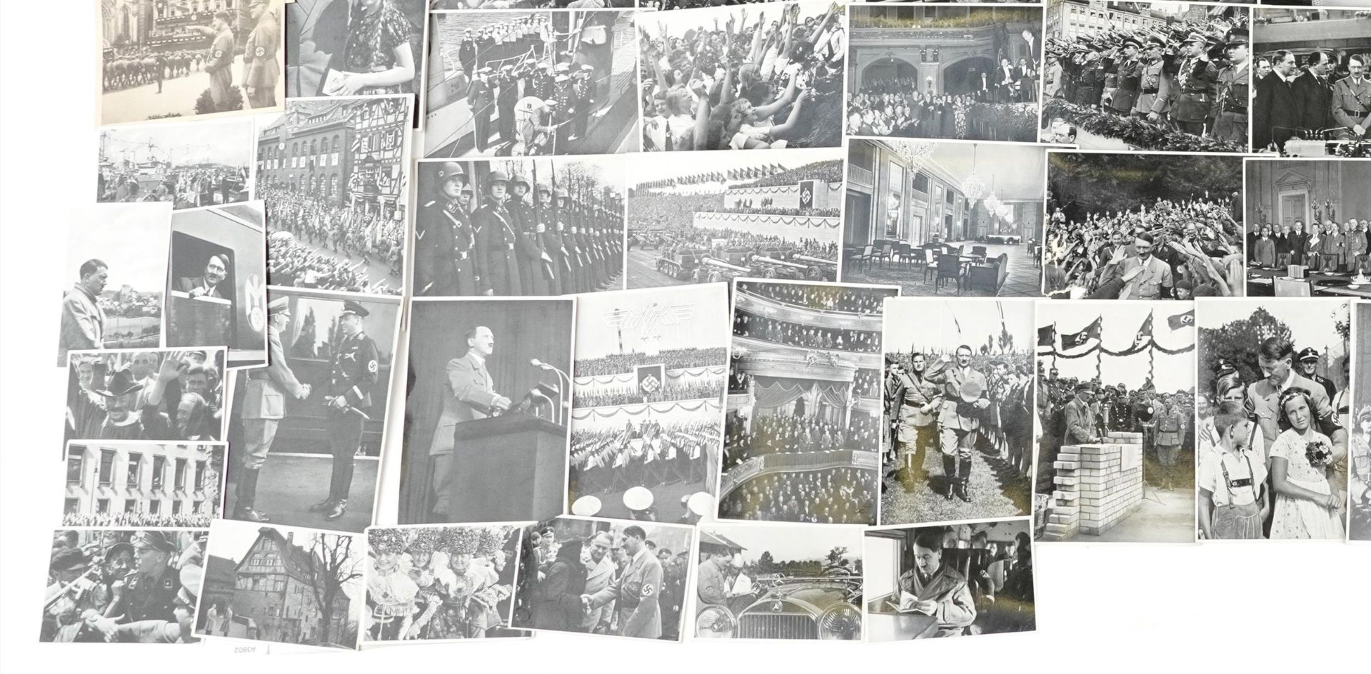 Predominantly German military interest black and white photographs and ephemera including examples - Image 4 of 5