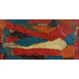 After Serge Poliakoff - Abstract composition, French Impressionist school impasto oil on canvas,