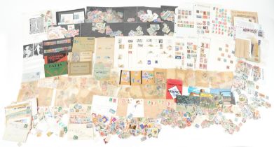 Collection of France and colonies stamps and postcards : For further information on this lot