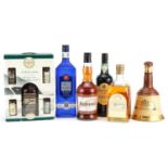 Alcohol including one litre bottle of Glenkeith aged 10 years, one litre bottle of Virgin vodka,