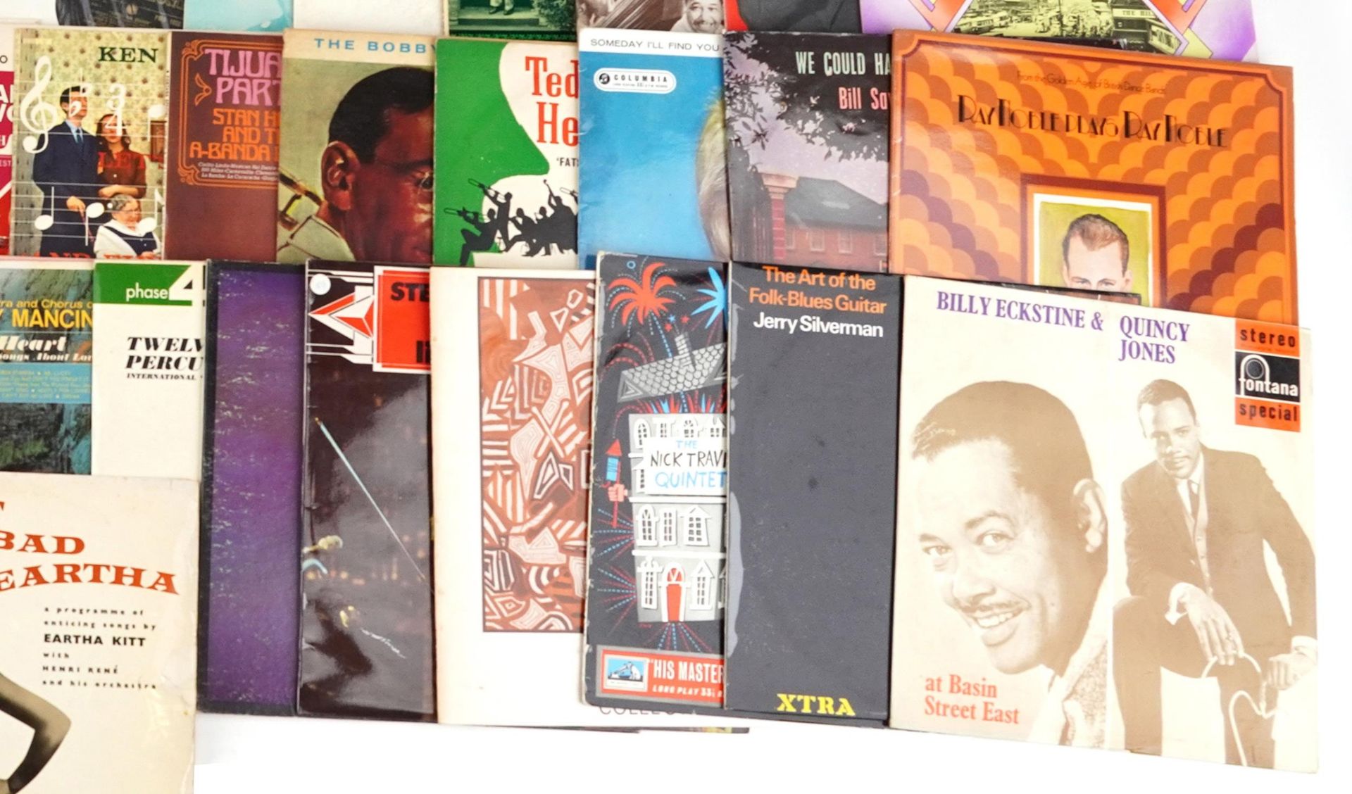 Predominantly jazz vinyl LP records including Ray Charles, Erroll Garner, Stanley Black, Glen Miller - Image 5 of 5