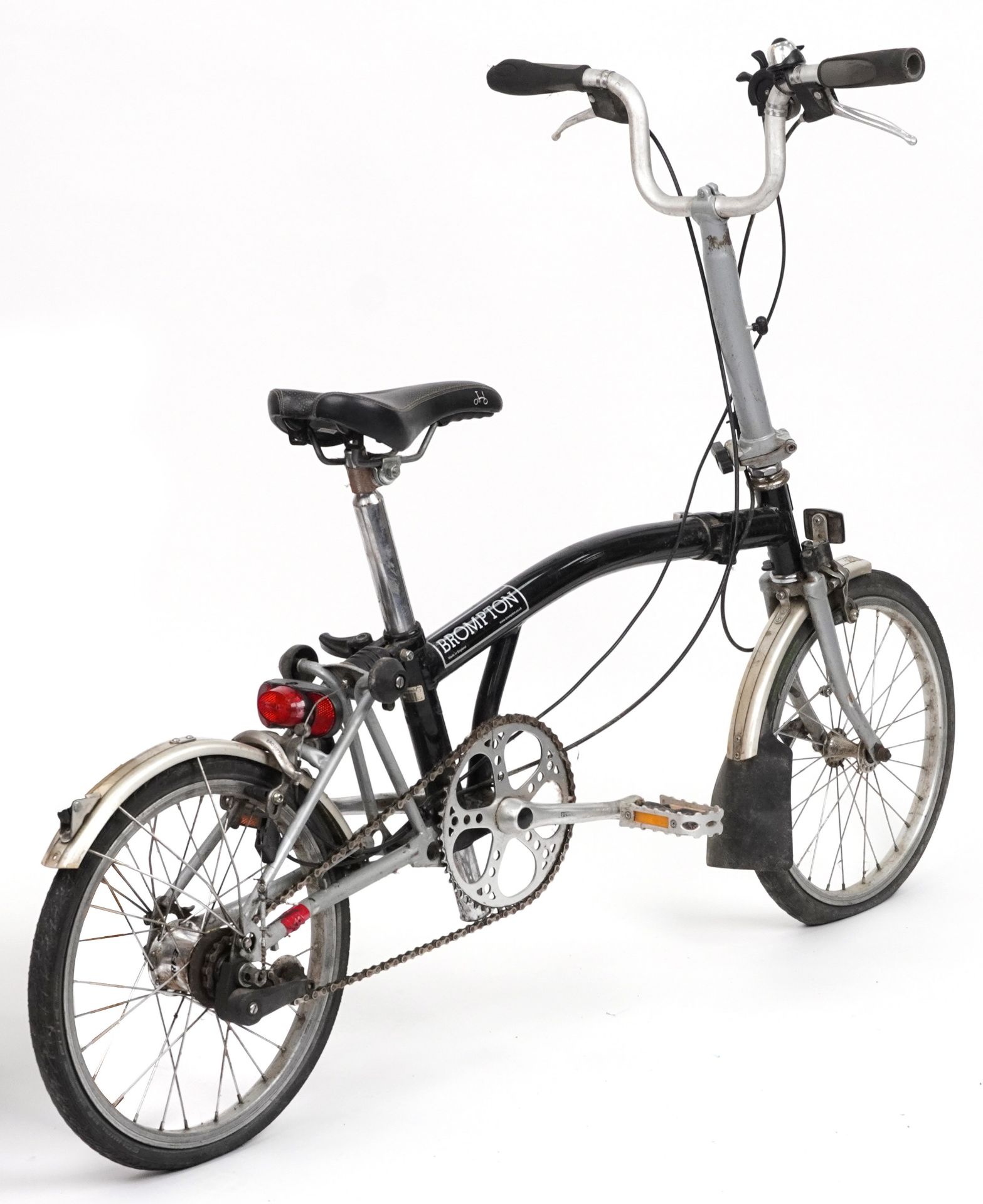 Folding Brompton bike, serial number 0805090669 : For further information on this lot please visit - Image 2 of 3