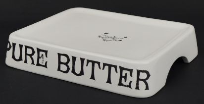 Agricultural interest Pure Butter ceramic ceramic stamp, 34cm wide : For further information on this