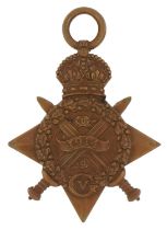 British military World War I Mons star awarded to L-10389PTE.J.CLAYTON.1/R.FUS. : For further