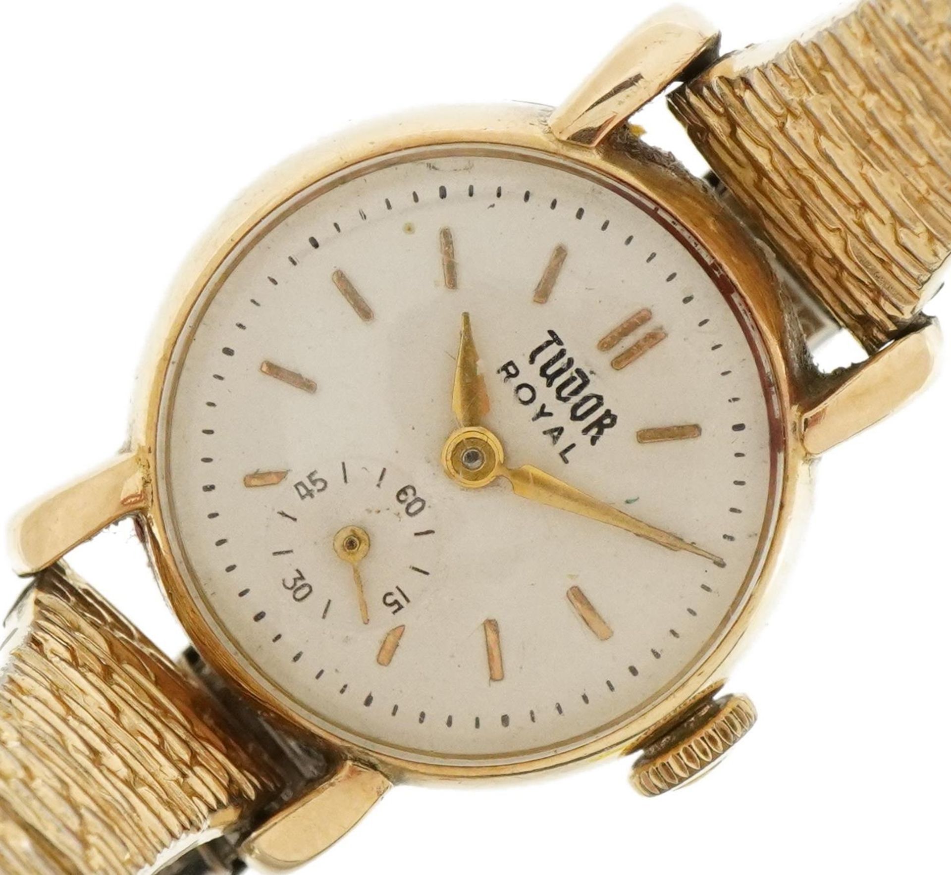 Tudor, ladies 9ct gold Tudor Royal manual wristwatch, 20mm in diameter : For further information