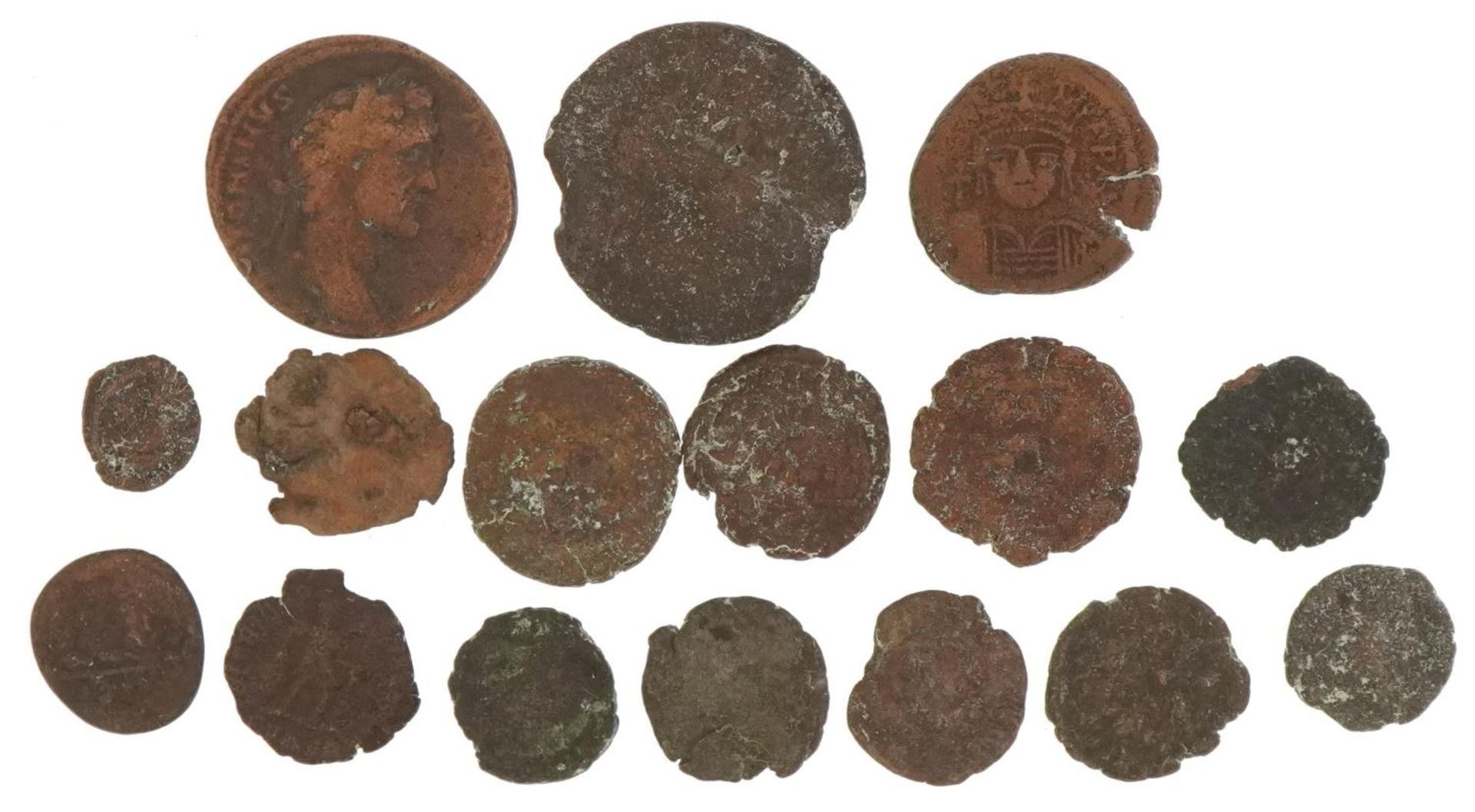 Collection of antiquarian bronze coinage : For further information on this lot please visit - Image 4 of 6