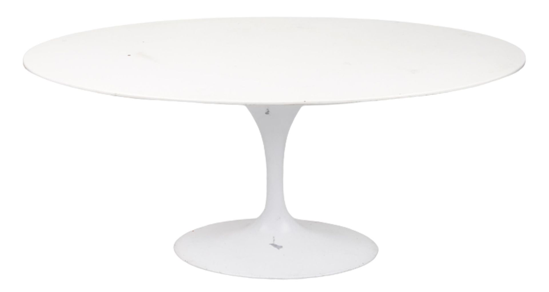 Eero Saarinen design contemporary tulip dining table, 75cm H x 170cm W x 110cm D : For further - Image 3 of 3