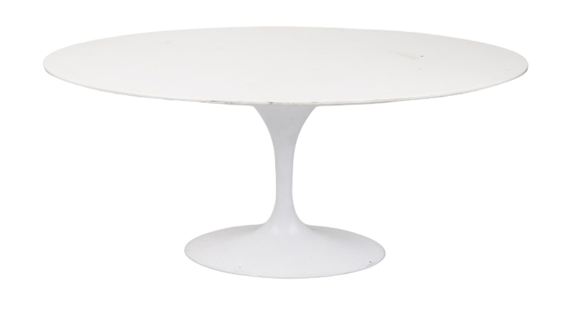 Eero Saarinen design contemporary tulip dining table, 75cm H x 170cm W x 110cm D : For further