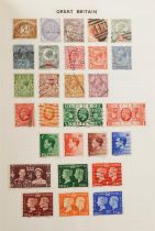 British Commonwealth and world stamps arranged in two albums including postage due : For further