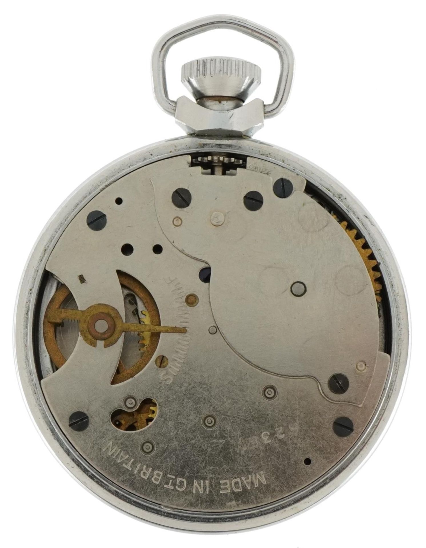 Ingersoll, gentlemen's Ingersoll Triumph open face pocket watch, 51mm in diameter : For further - Image 3 of 3