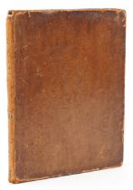 Fitz-Stephens Description of the City of London, 18th century leather bound hardback book