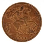Edward VII 1905 gold half sovereign : For further information on this lot please visit