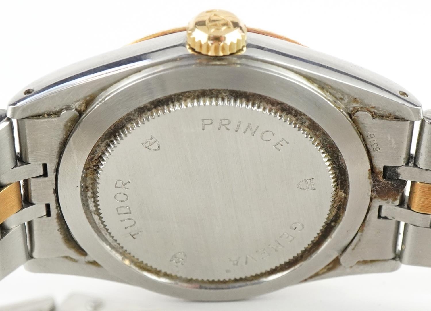 Tudor, gentlemen's Tudor Prince day/date self winding wristwatch with box, 35.0mm in diameter - Image 4 of 7
