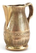 9ct gold water jug charm, 2.1cm high, 2.3g
