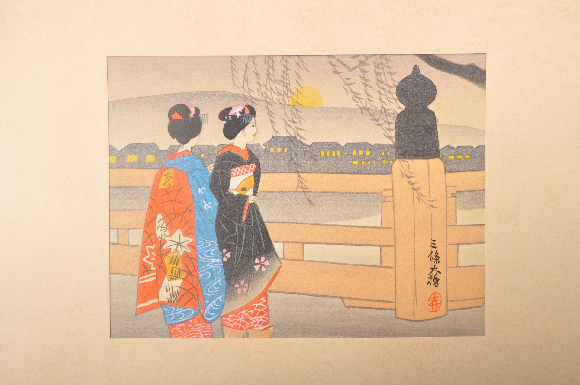 SERIES OF 19TH CENTURY & LATER JAPANESE PRINTS - Image 3 of 8