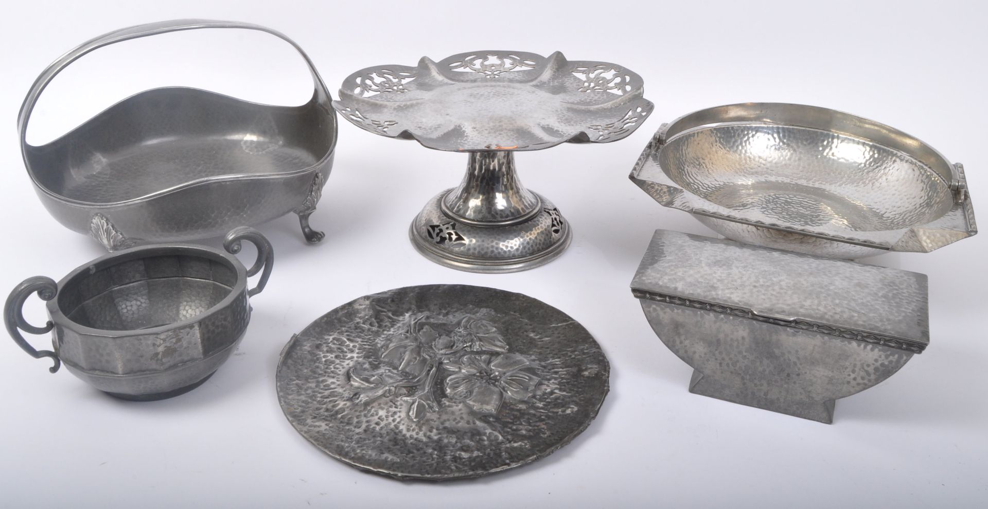 COLLECTION OF 19TH CENTURY & LATER PEWTER