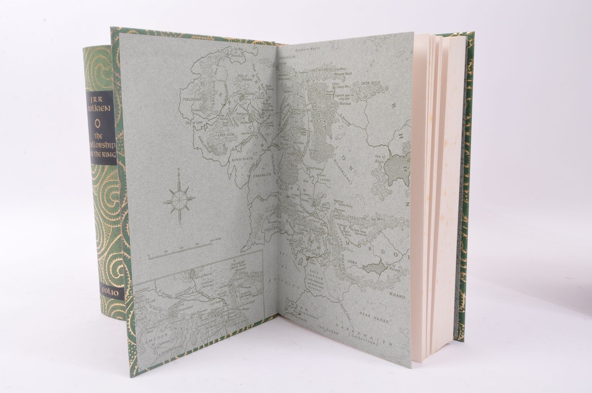FOUR TOLKIEN LORD OF THE RINGS BOOKS - FOLIO SOCIETY - Image 4 of 5
