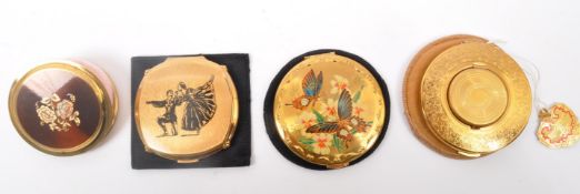 GROUIP OF VINTAGE COMPACTS - STRATTON & KIGU