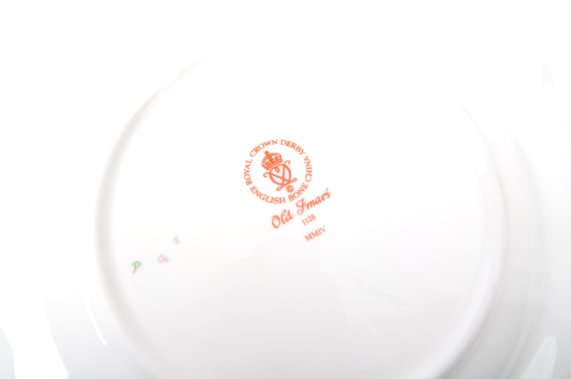 THREE CONTEMPORARY ROYAL CROWN DERBY CHINA DESSERT PLATES - Image 6 of 6