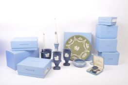 WEDGWOOD - COLLECTION OF NEW OLD STOCK JASPERWARE
