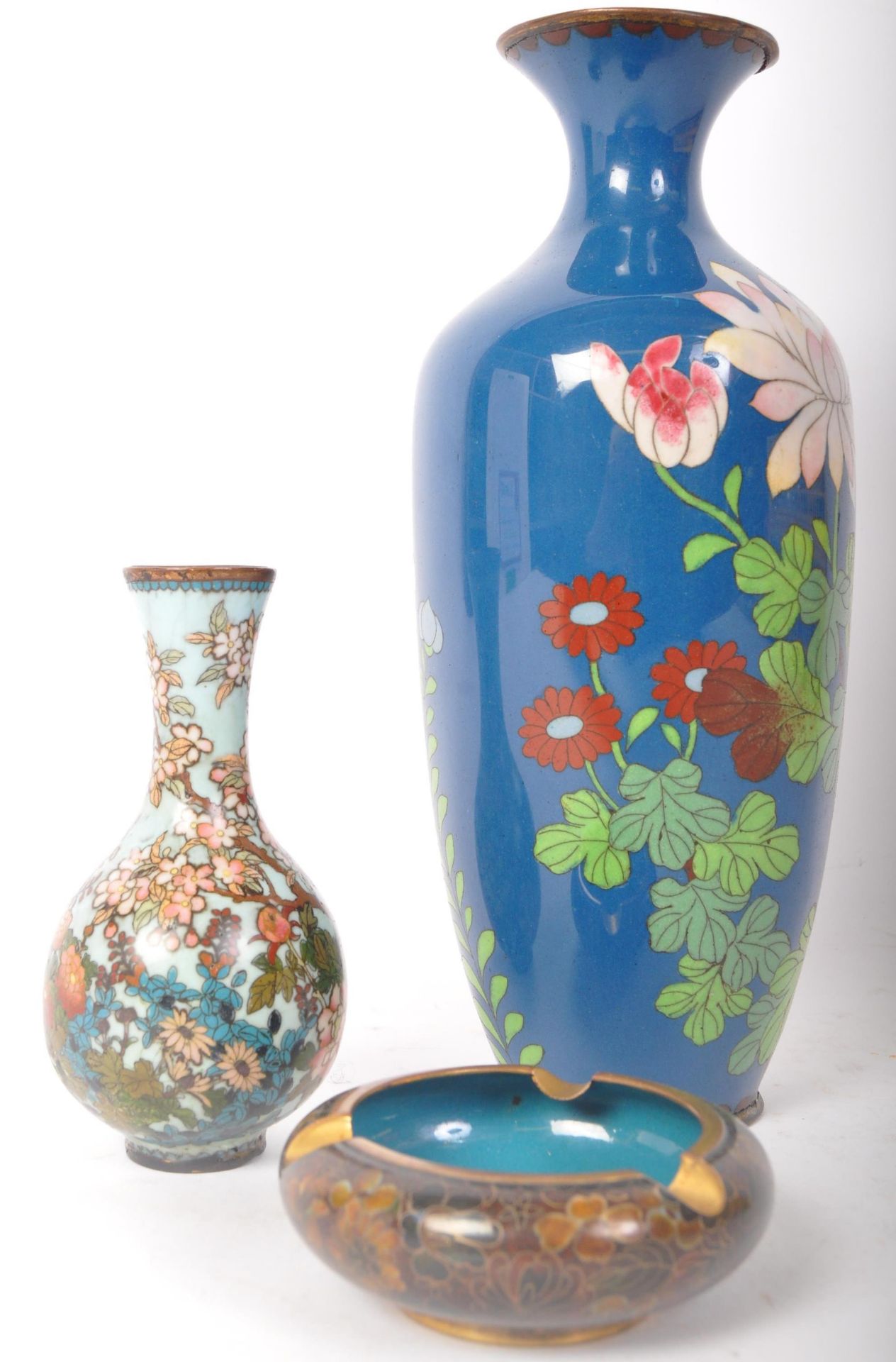 COLLECTION OF 20TH CENTURY CLOISONNE ITEMS - Image 2 of 6