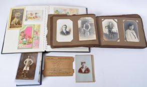 COLLECTION 19TH CENTURY & LATER POSTCARDS & PHOTOGRAPHS