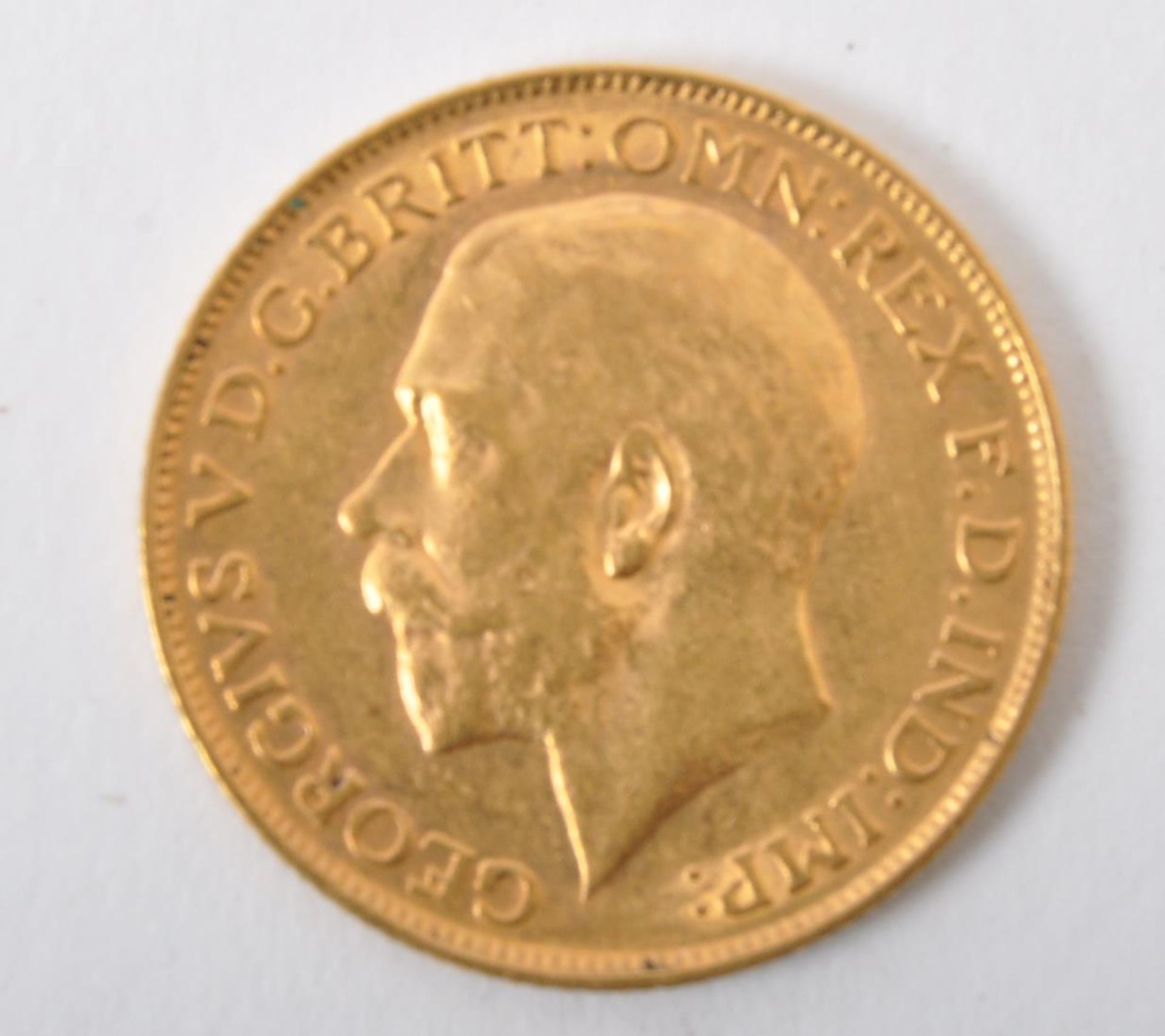 KING GEORGE V 1911 22CT GOLD FULL SOVEREIGN