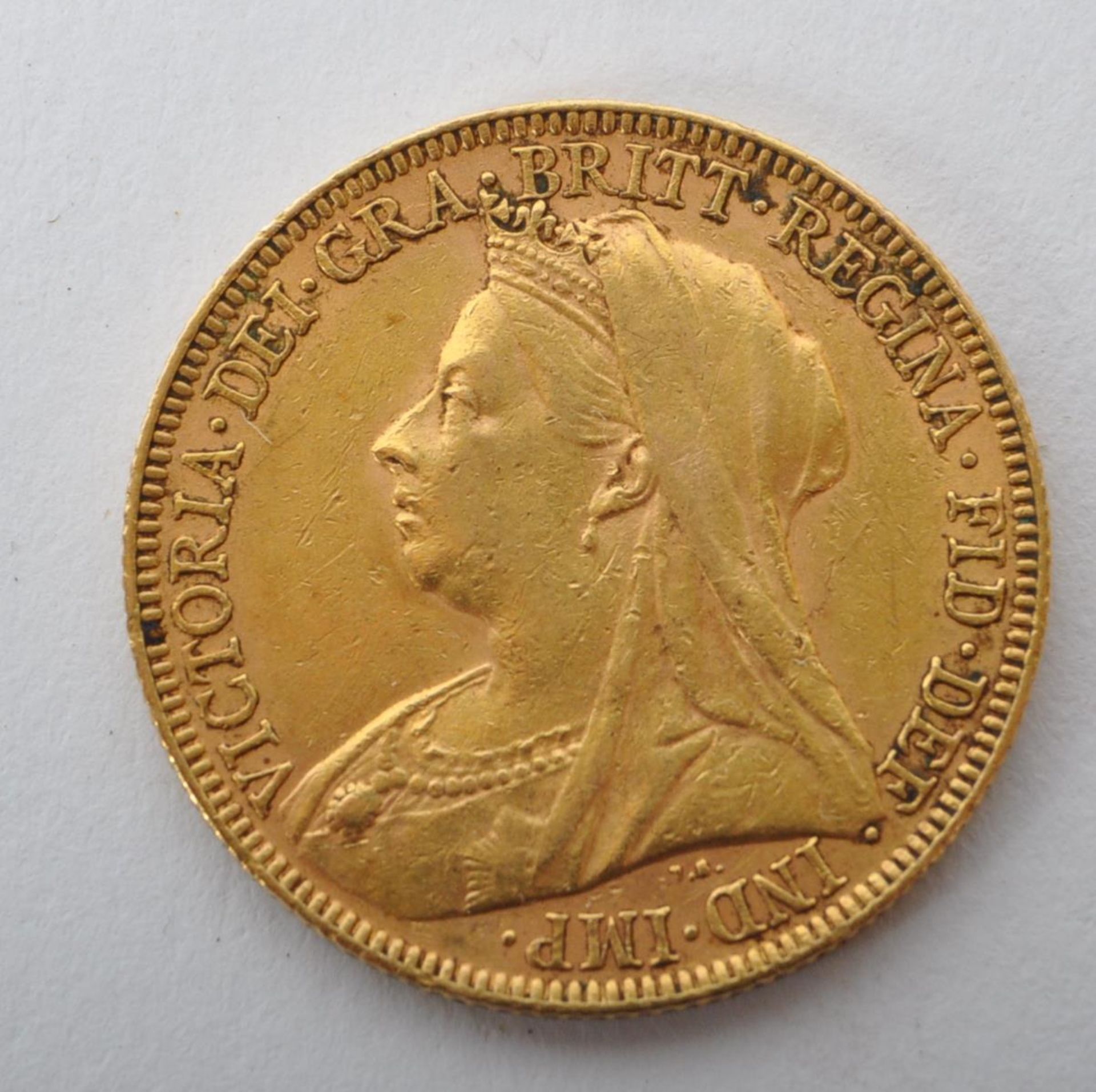 VICTORIAN 1894 22CT GOLD FULL SOVEREIGN COIN