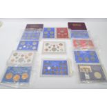 LARGE COLLECTION OF VINTAGE COMMEMORATIVE COINS SETS