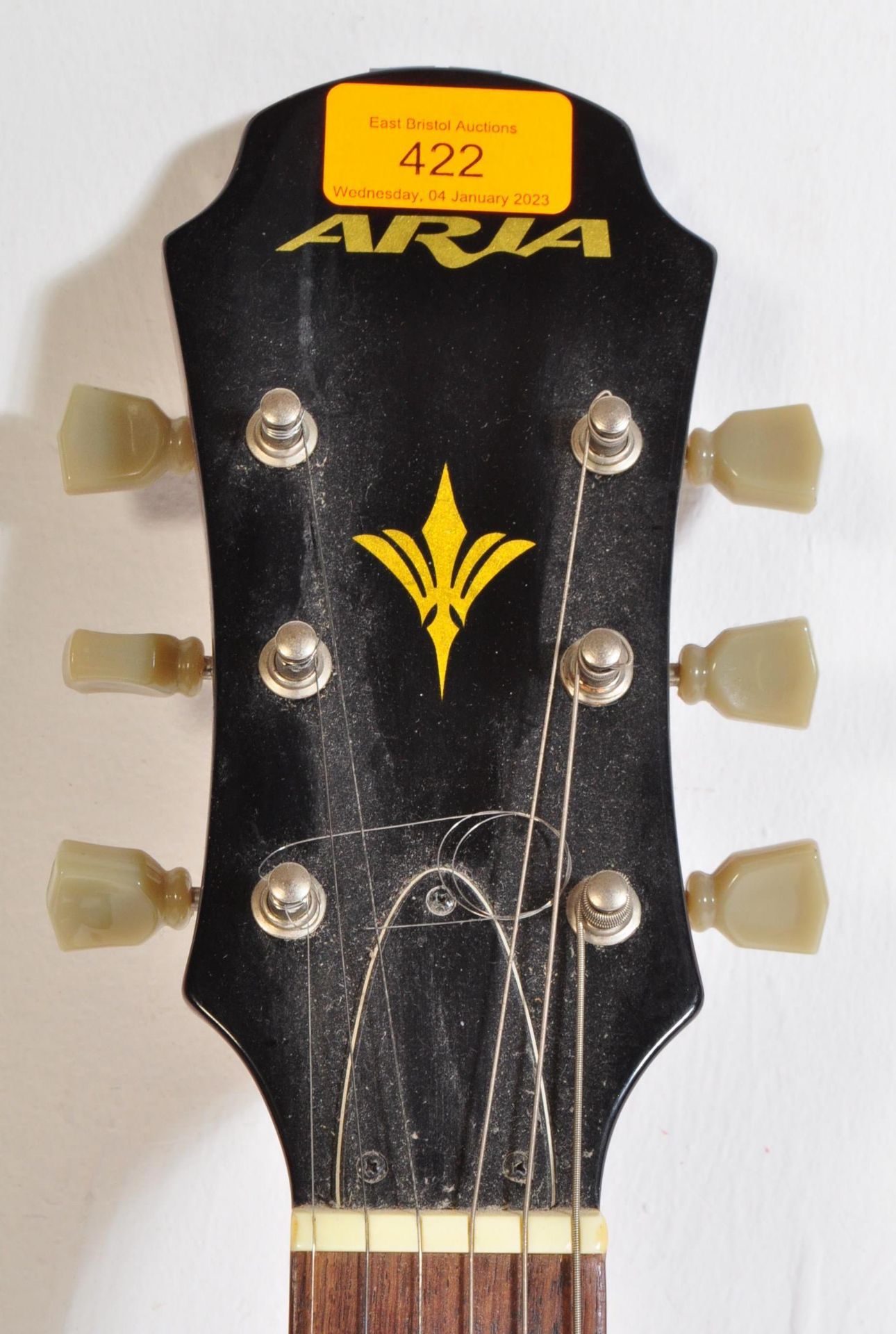 ARIA GUITARS - MODEL TA-40-LVSB LEFT HANDED ELECTRIC GUITAR - Image 4 of 5