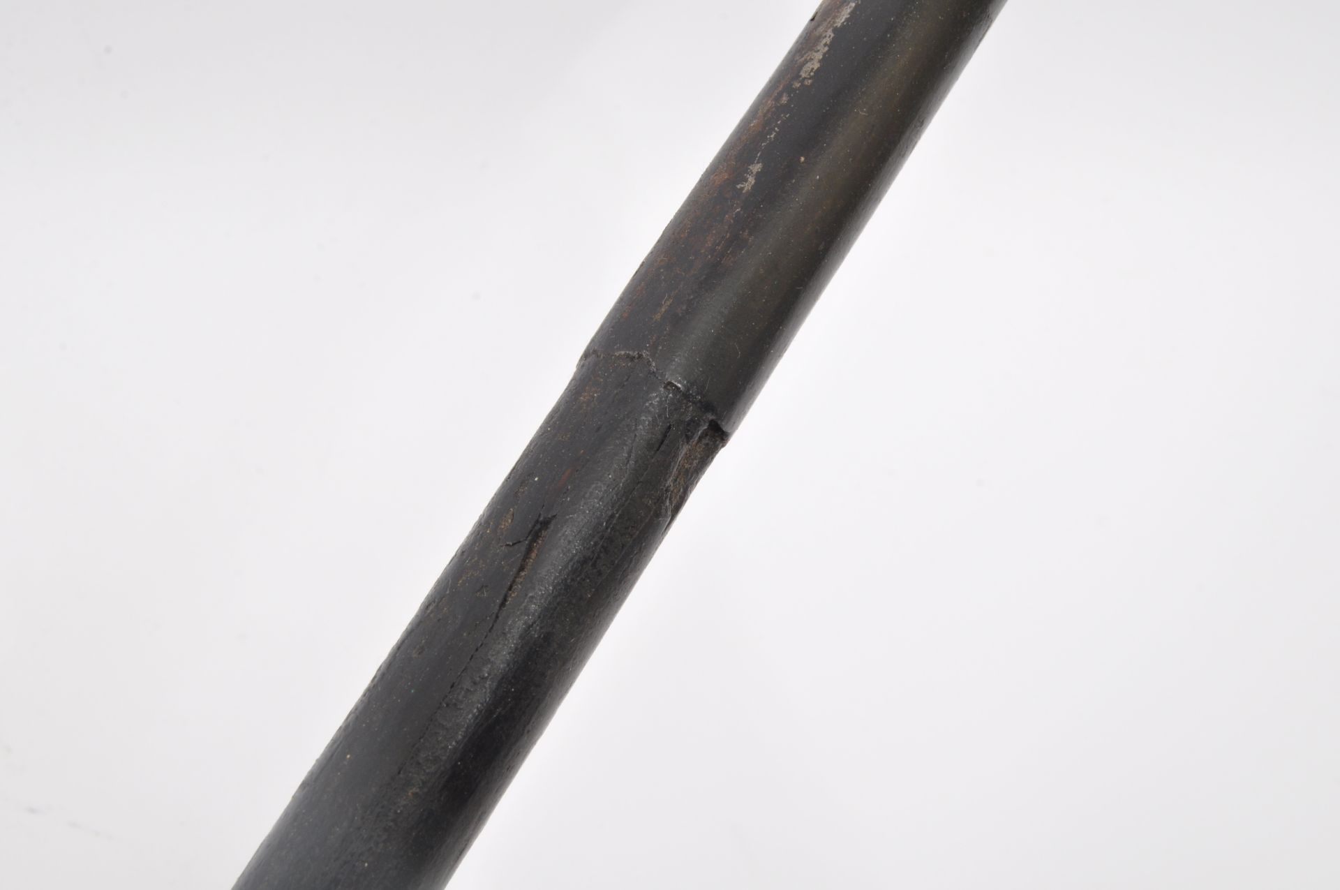 19TH CENTURY VICTORIAN SILVER HANDLED WALKING STICK - Image 5 of 5