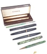 COLLECTION OF VINTAGE 20TH CENTURY FOUNTAIN PENS
