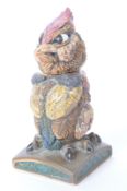 ANDREW HULL BURSLEM POTTERY GROTESQUE OWL