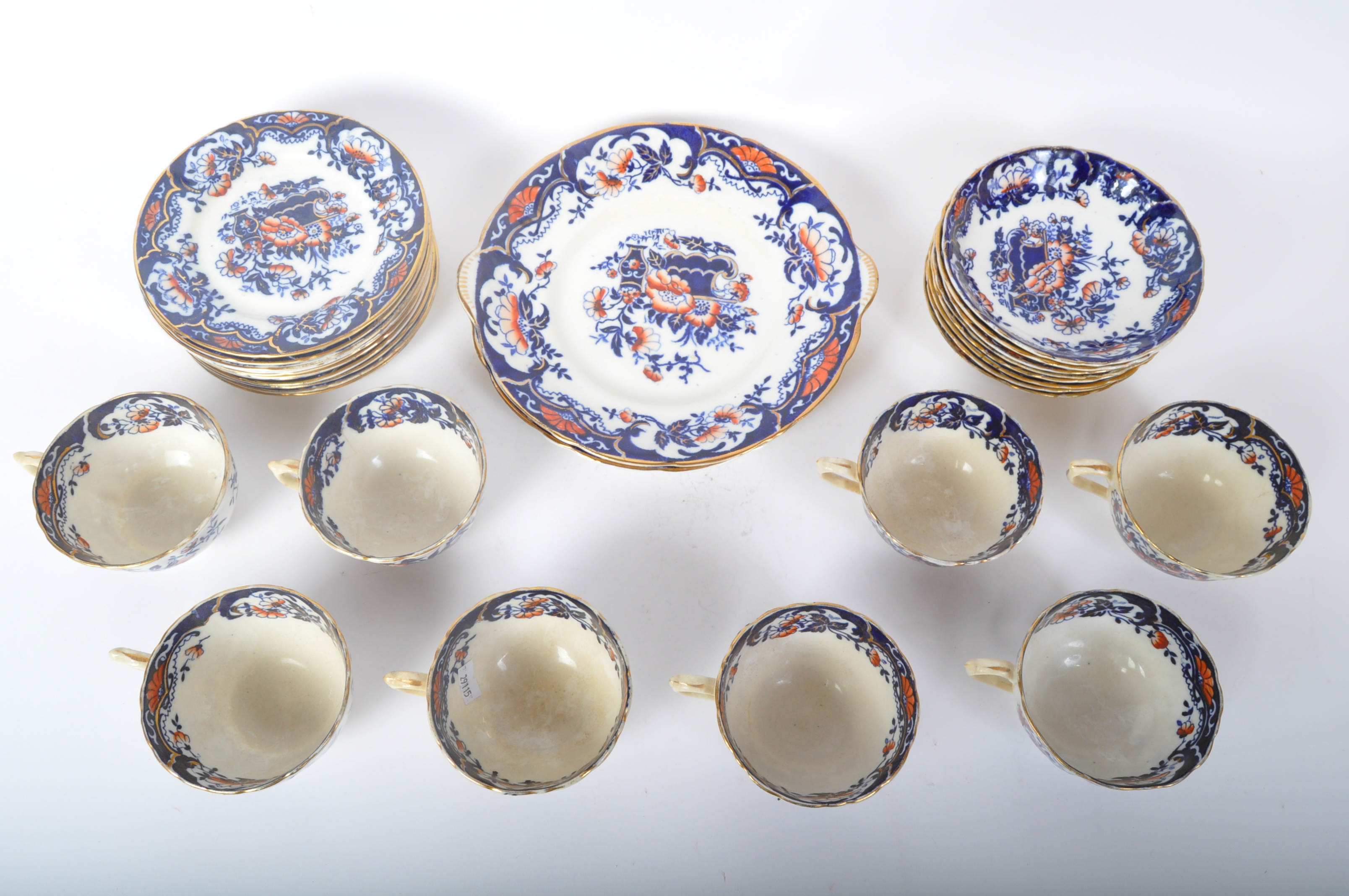 WILLIAM LOWE - 19TH CENTURY CHINA TEA SERVICE - Image 2 of 5