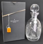 WATERFORD CRYSTAL - GLASS SEAHORSE SPIRIT DECANTER - NOS