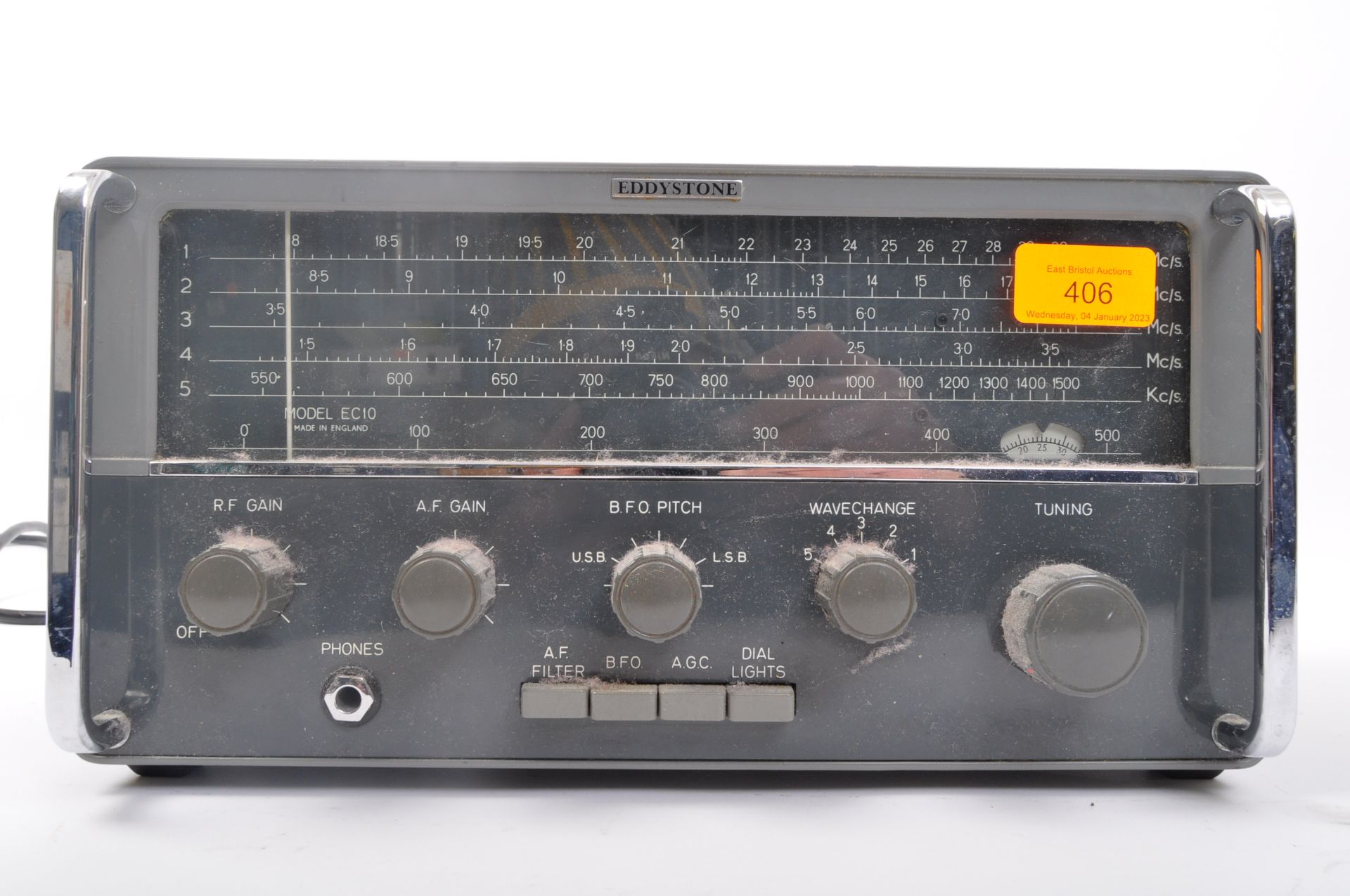 EDDYSTONE RADIO RECEIVER NO. 924 - Image 3 of 5