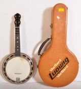 LUDWIG PROFESSIONAL BANJOLELE IN ORIGINAL CASE