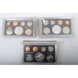THREE VINTAGE NEW ZEALAND PROOF COIN SETS