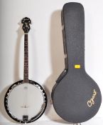 OZARK BANJO IN ORIGINAL LINED HARD CASE