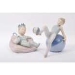 NAO - A GAME OF BALANCE & EL REY DE LA CASA - BOXED CERAMIC FIGURINES