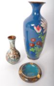 COLLECTION OF 20TH CENTURY CLOISONNE ITEMS