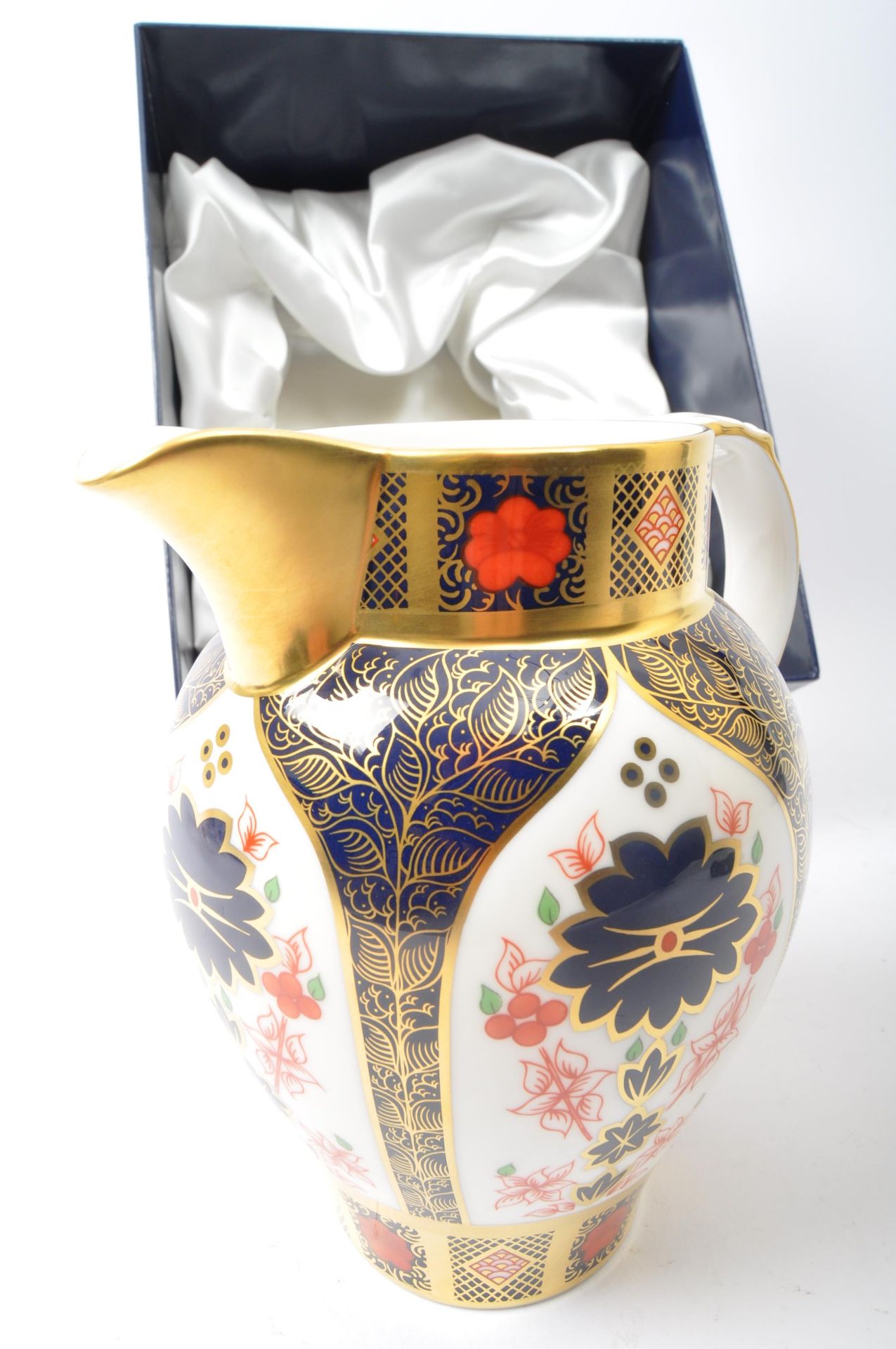 CONTEMPORARY ROYAL CROWN DERBY OLD IMARI CARSINGTON JUG - Image 3 of 5