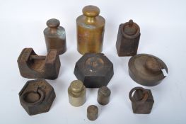 LARGE COLLECTION OF EARLY 20TH CENTURY WEIGHTS