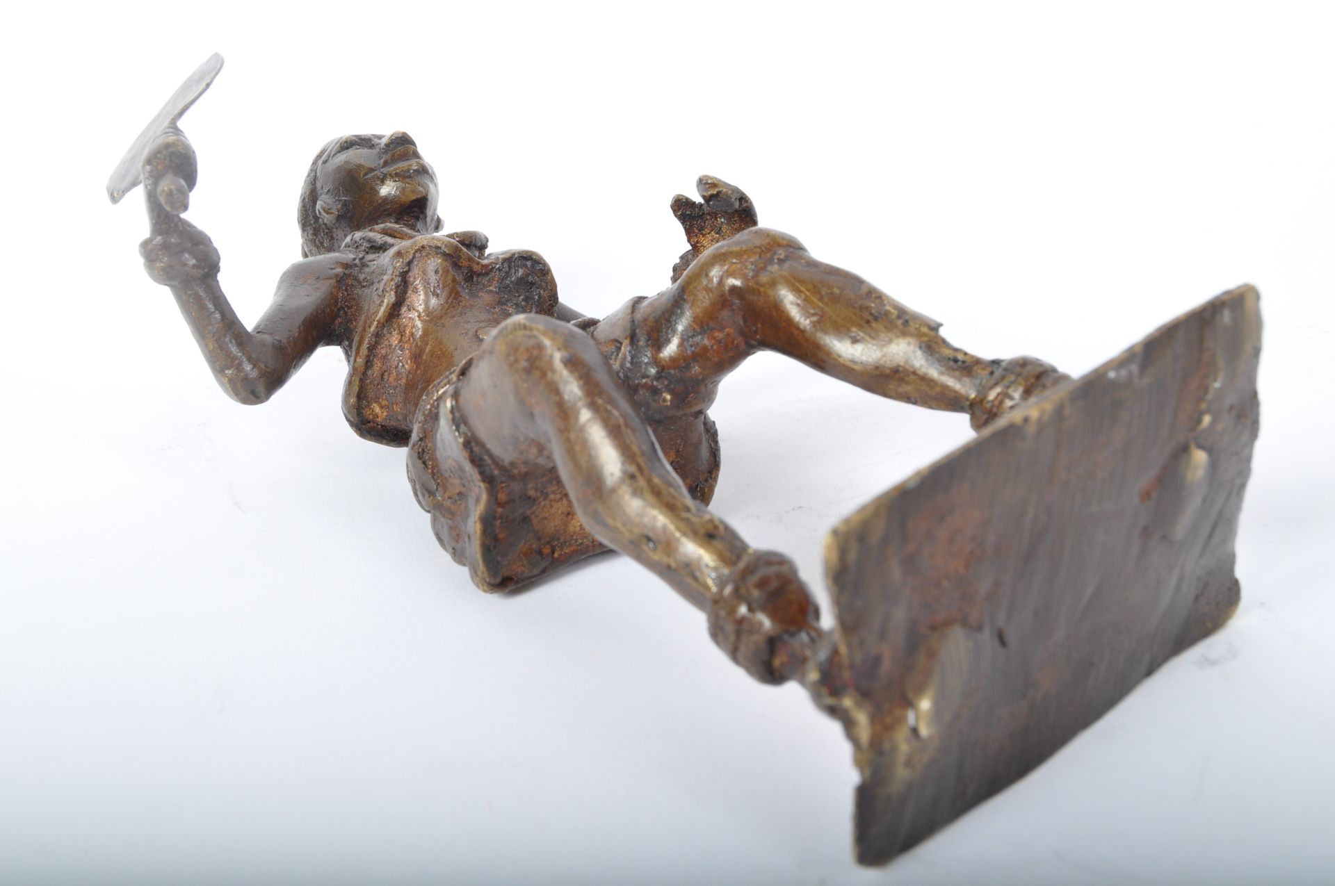 20TH CENTURY VINTAGE BRONZE STATUE AFRICAN WOMAN - Bild 5 aus 5