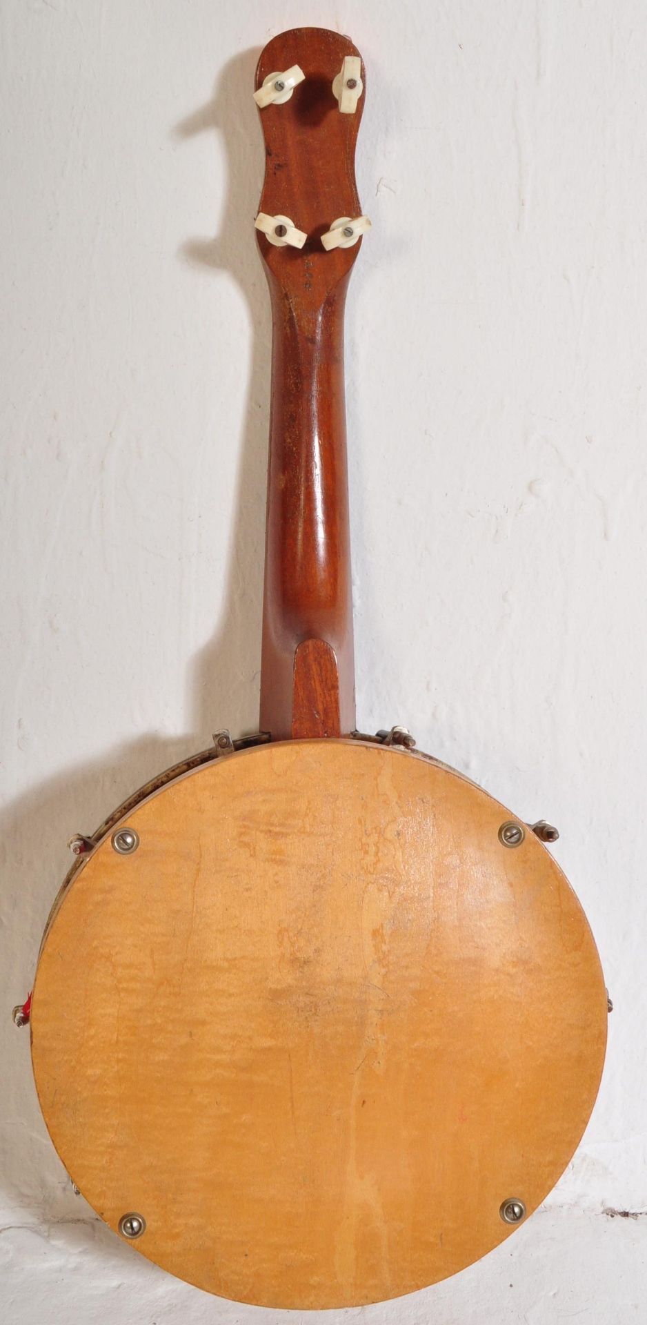 MID-CENTURY JOHN GREY & SONS BANJOLELE IN CASE - Image 3 of 5