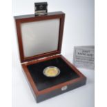 VANUATU 14CT GOLD PROOF 1997 100 VATU COIN